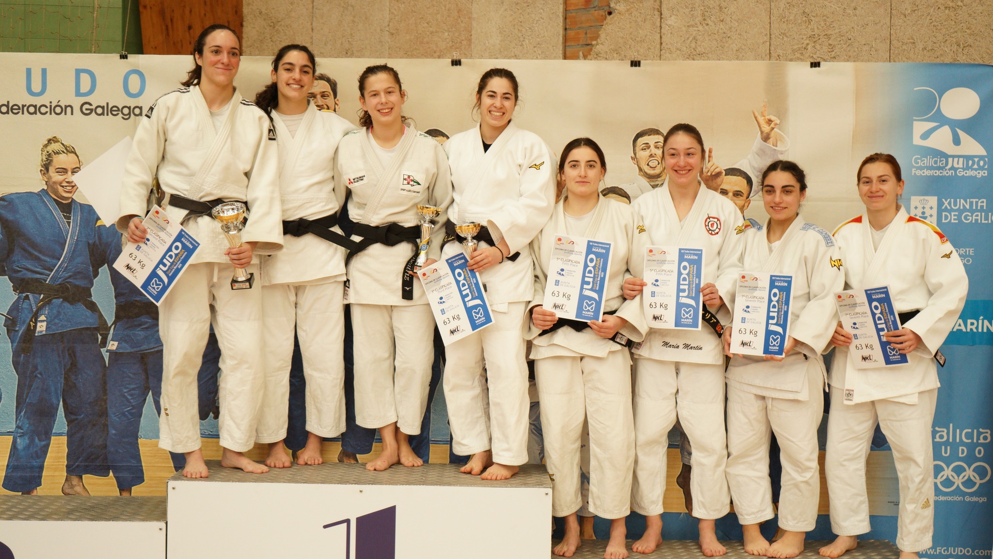 Plata para Mar&iacute;a Ramos y tres quintos puestos para Navarra en la Supercopa de Espa&ntilde;a Absoluta de Judo
